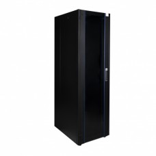 DATAREX DR-700511 Шкаф напольный, телекоммуникационный 19, 42u 600х800, дверь стекло, черный