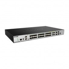 D-Link DGS-3630-28SC/A2ASI Управляемый L3 стекируемый коммутатор