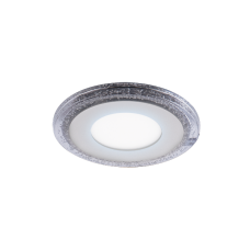 Gauss Bubbles BL315 Светильник круг 3+3W, 350lm 4000K 180-265V IP20 монтаж Ø80 103*31мм 3 режима LED