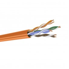 DATAREX DR-140013 Кабель кат.5е, 4 пары U/UTP, жила 0,51 (+/- 0,01), LSZH нг(А)-HF, оранжевый