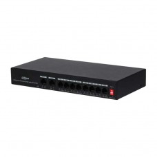 Dahua DH-PFS3010-8ET-65 Коммутатор с РоЕ 8-портовый неуправляемый