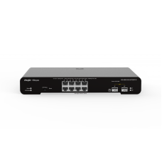 Reyee RG-NBS3100-8GT2SFP-P Коммутатор L2 8*1Гб/c POE + 2*SFP, POE бюджет 125 Вт, металл. корпус