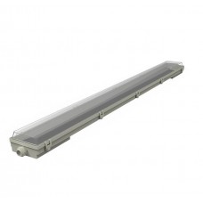 Gauss СПП-Т8-G13 INDUSTRY 909410212 Светильник линейный  220-230V IP65 1260*107*61мм для LED ламп 2х1200мм