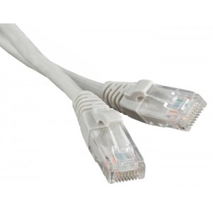 Hyperline PC-LPM-UTP-RJ45-RJ45-C5e-0.5M-GY Патч-корд