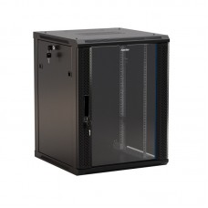 Hyperline TWB-1545-GP-RAL9004 Шкаф настенный 19-дюймовый (19