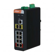 Dahua DH-IS4210-8GT-120 Коммутатор с PoE 8-портовый гигабитный управляемый, промышленное исполнение